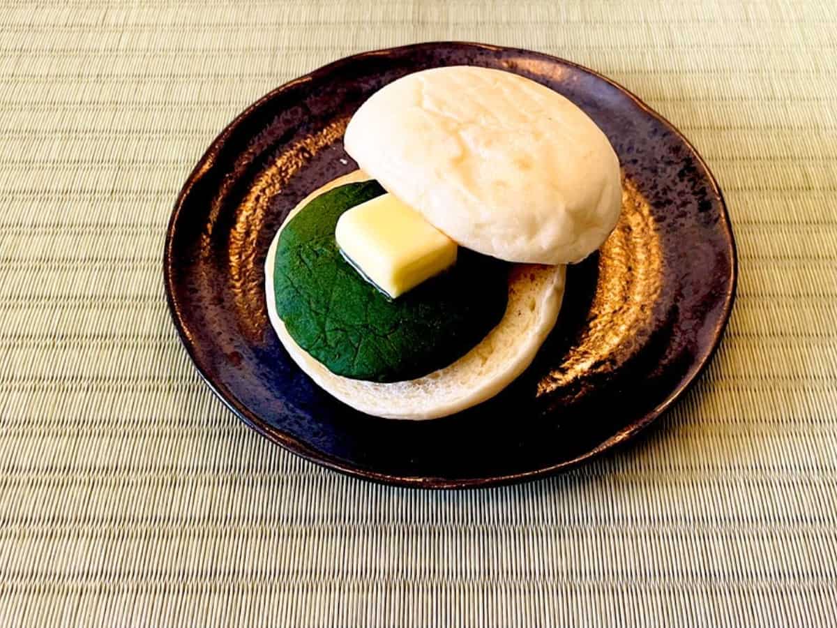 濃厚抹茶あんバターサンド