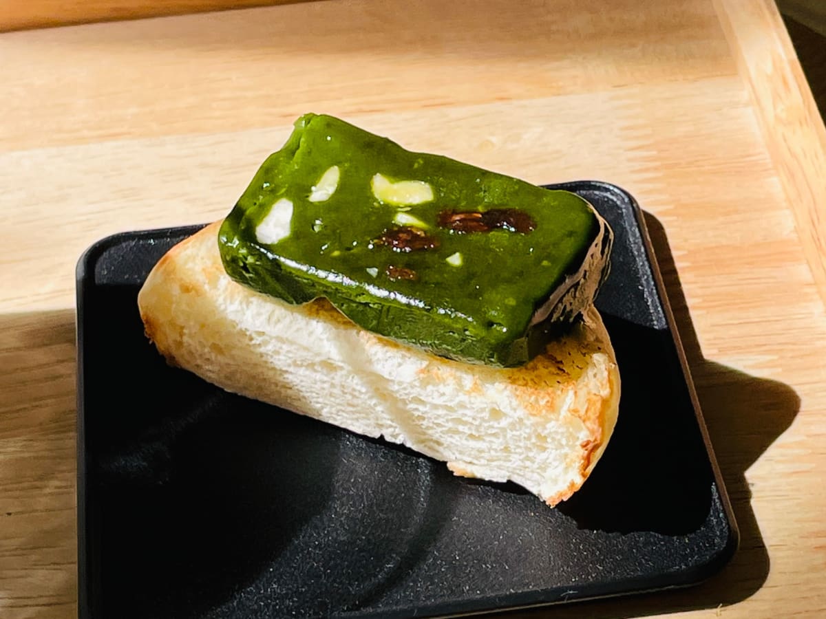 フルーツ抹茶バタートースト
